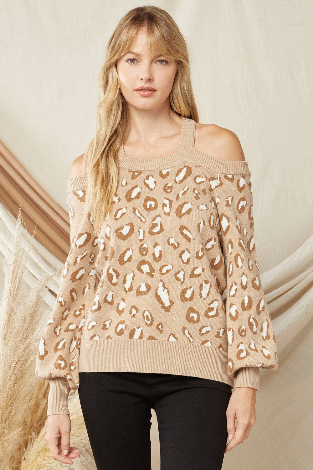 Where I m At Sweater Taupe The Retail Therapist